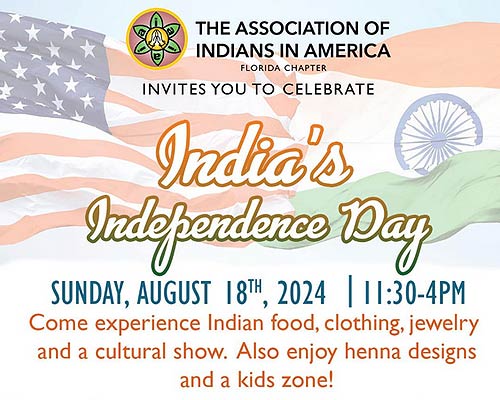 More Info for The Association of Indians in America: India Independence Day